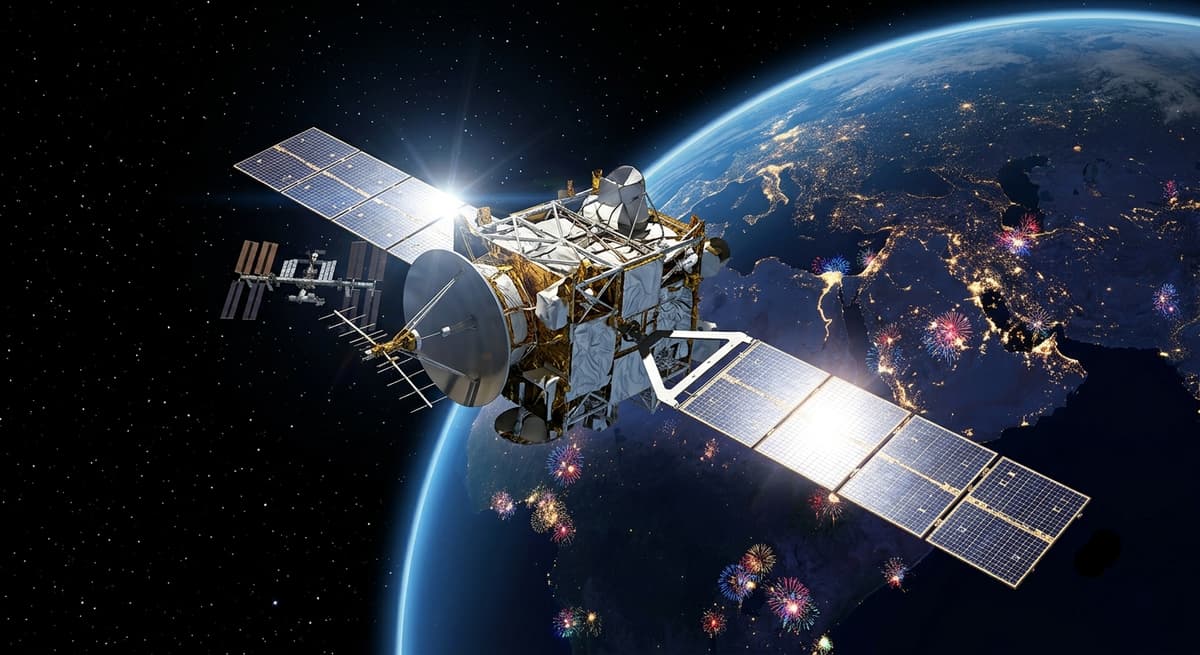Patriotic Satellite